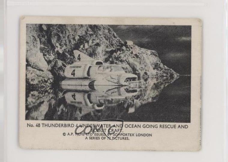 1966 Somportex Thunderbirds Small #48 0e3