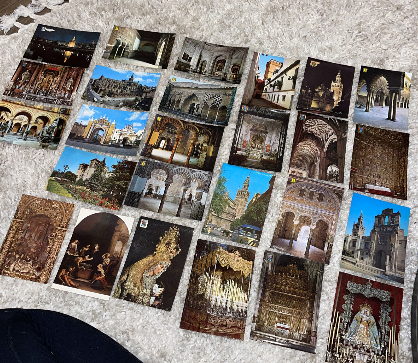Vintage Lot of 26 Postcard Sevilla