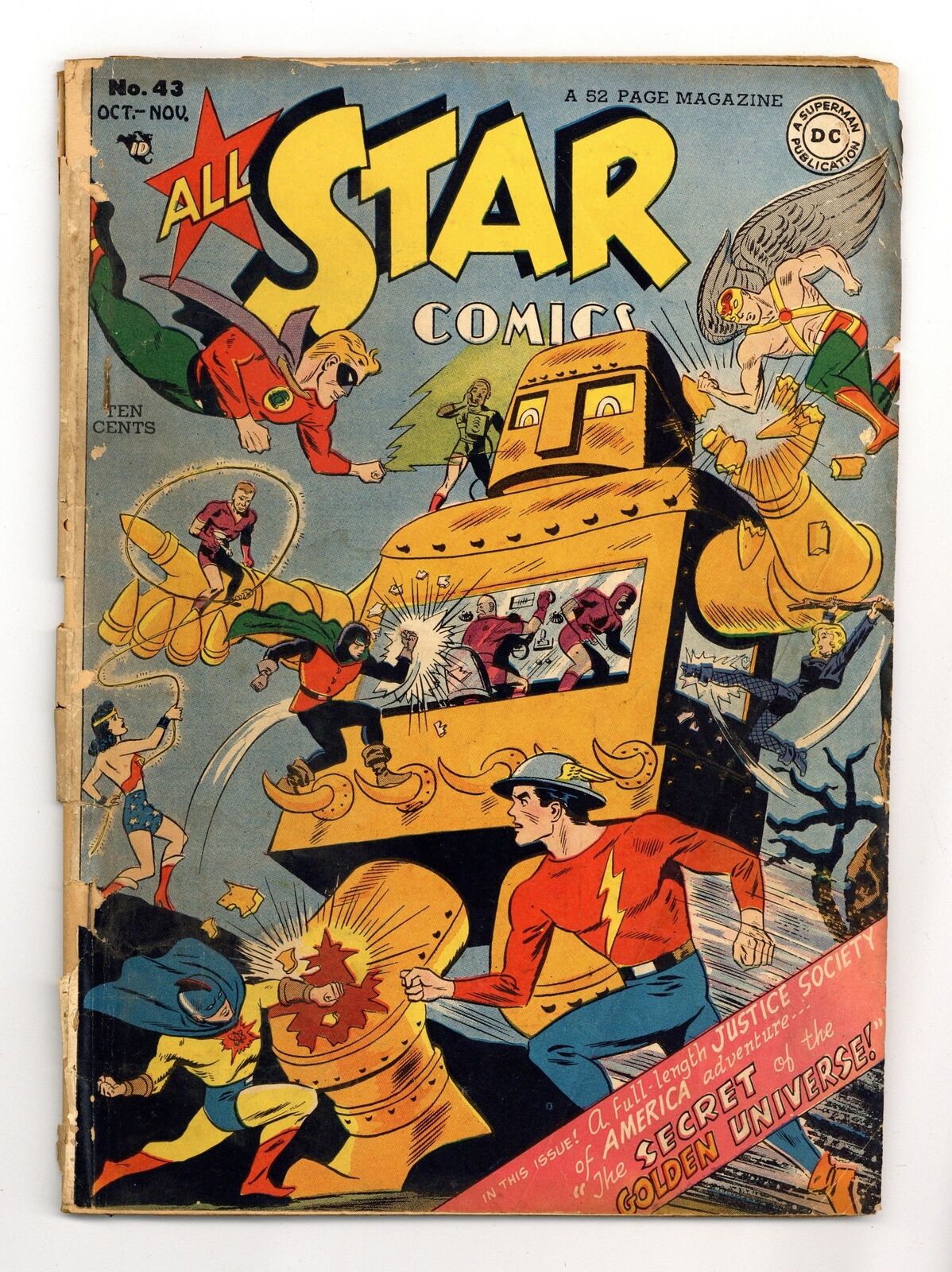 All Star Comics #43 PR 0.5 1948