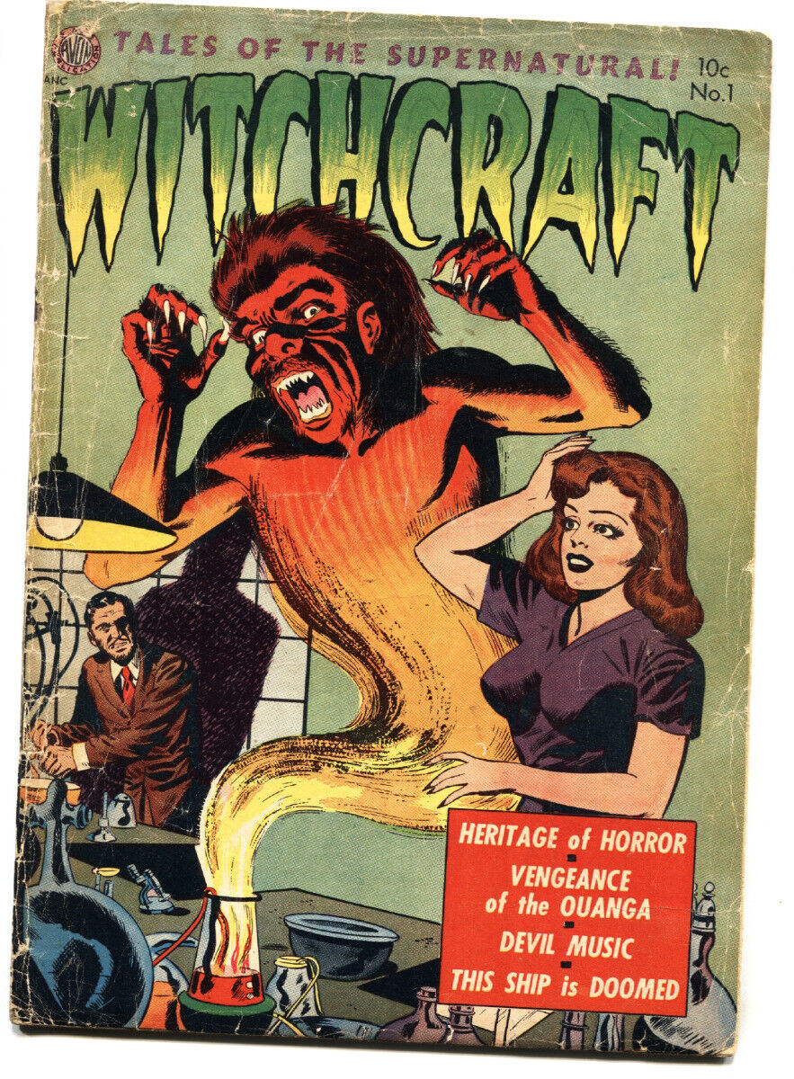 Witchcraft #1  1952 - Avon  -G - Comic Book