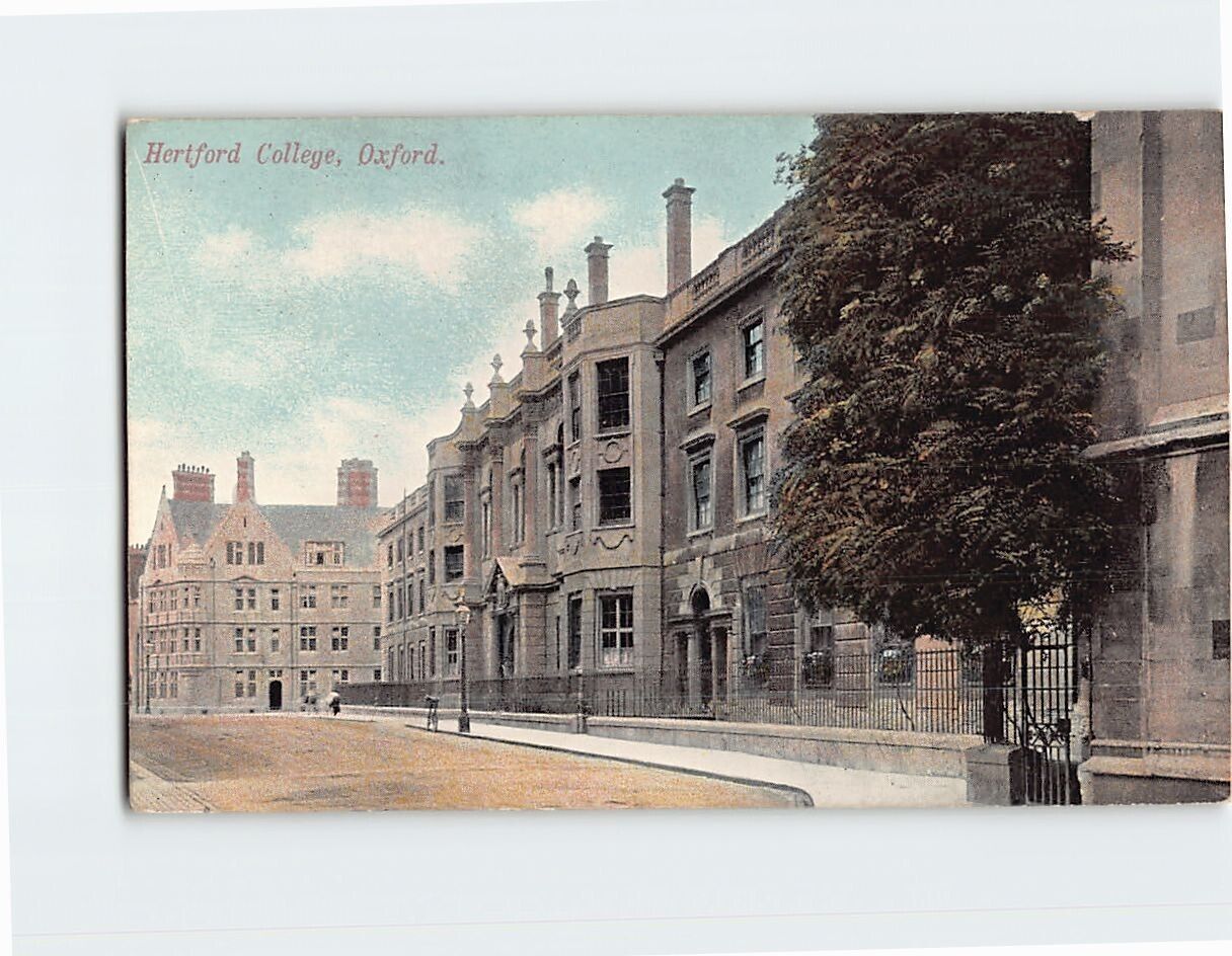 Postcard Hartford College Oxford England