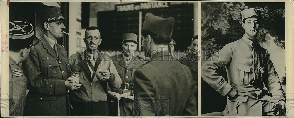 1964 Press Photo French leader Charles de Gaulle - RSM17381