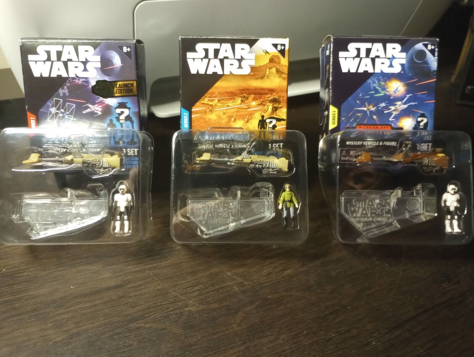 Star Wars Micro Galaxy Squadron 💥 ENDOR 💥 3 piece lot