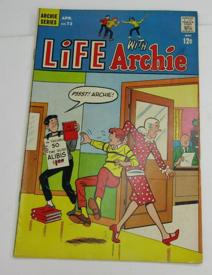 VTG Archie Series Life with Archie #72 Apr 1968