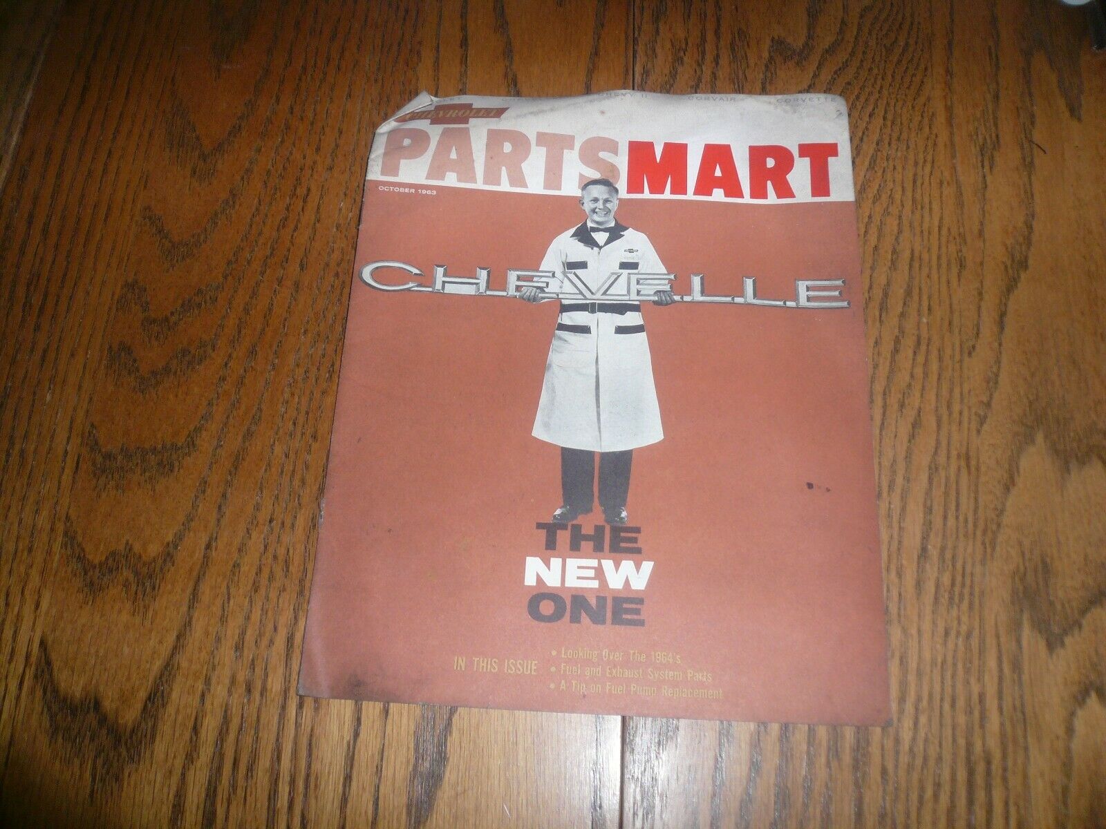 1963 Chevrolet PartSmart Brochure Mailer October - Vintage