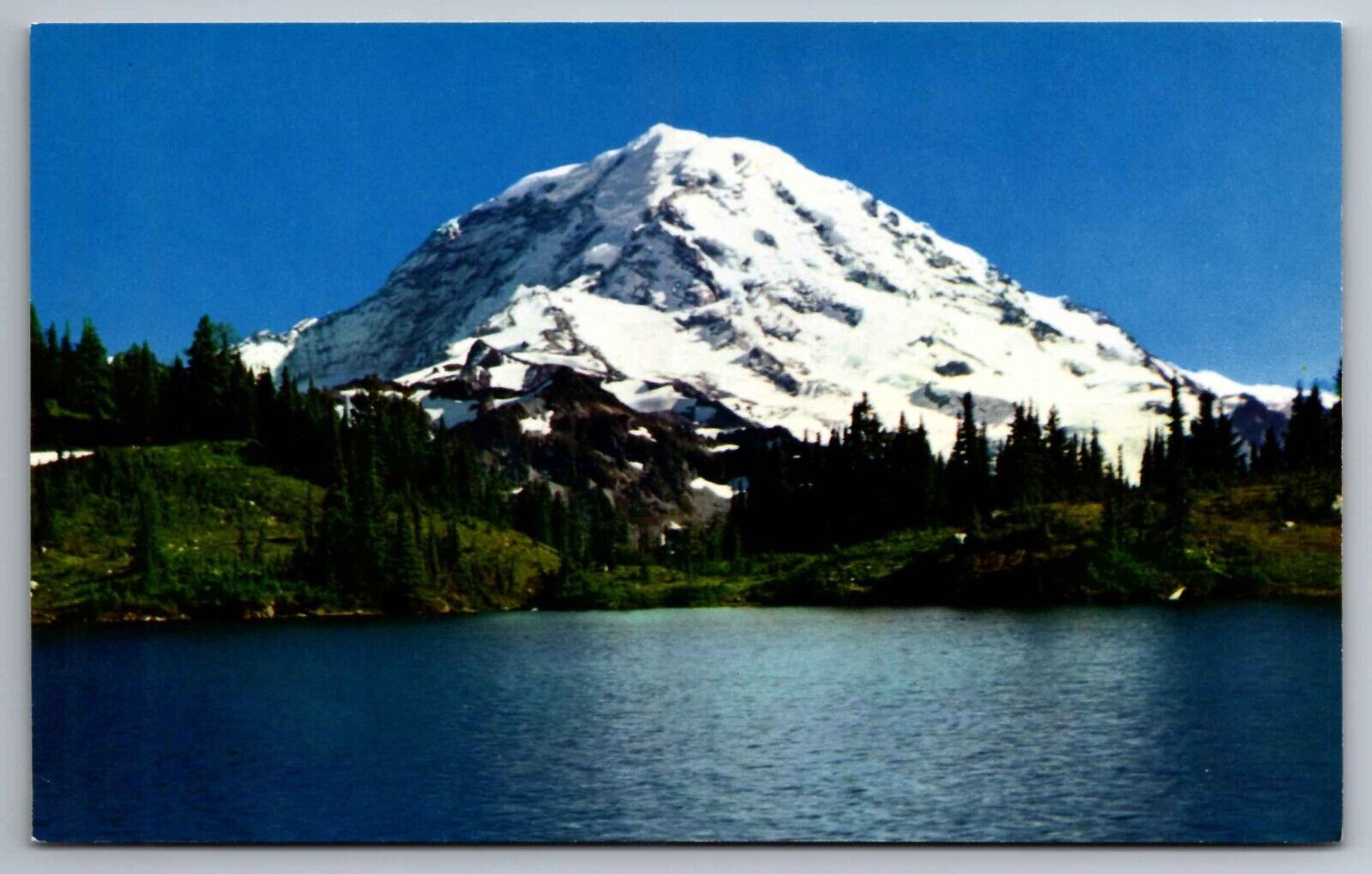 Postcard Mount Rainier from Eunice Lake Washington   G 10