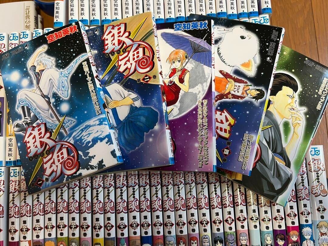 Gintama Gin Tama Manga Vol.1-77 Complete Set Comic Hideaki Sorachi Japan