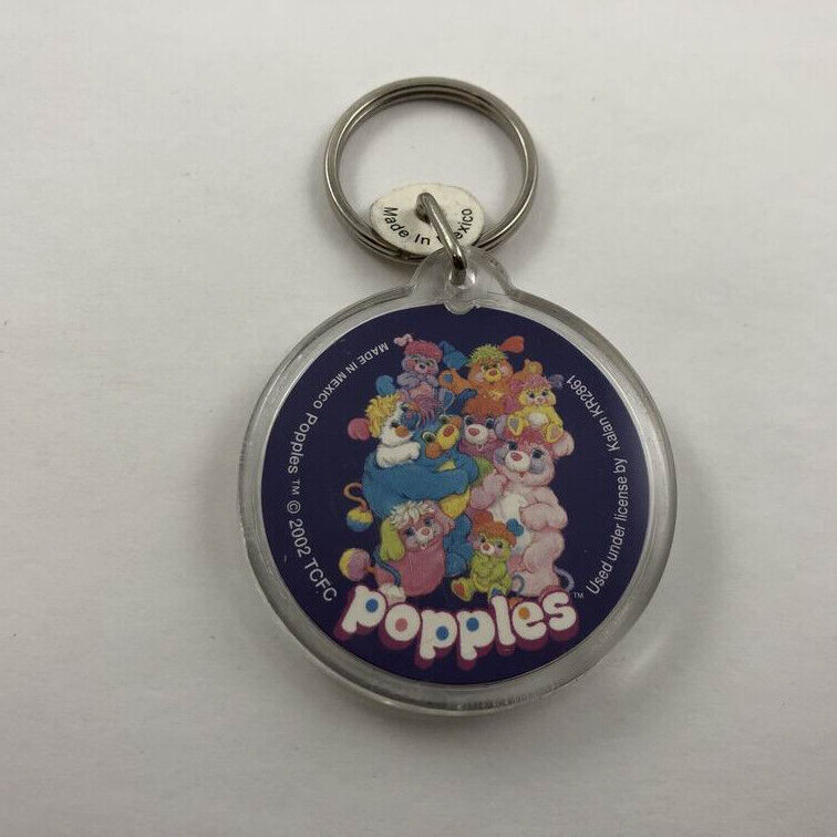 POPPLES ~ Vintage Key Fob Keychain