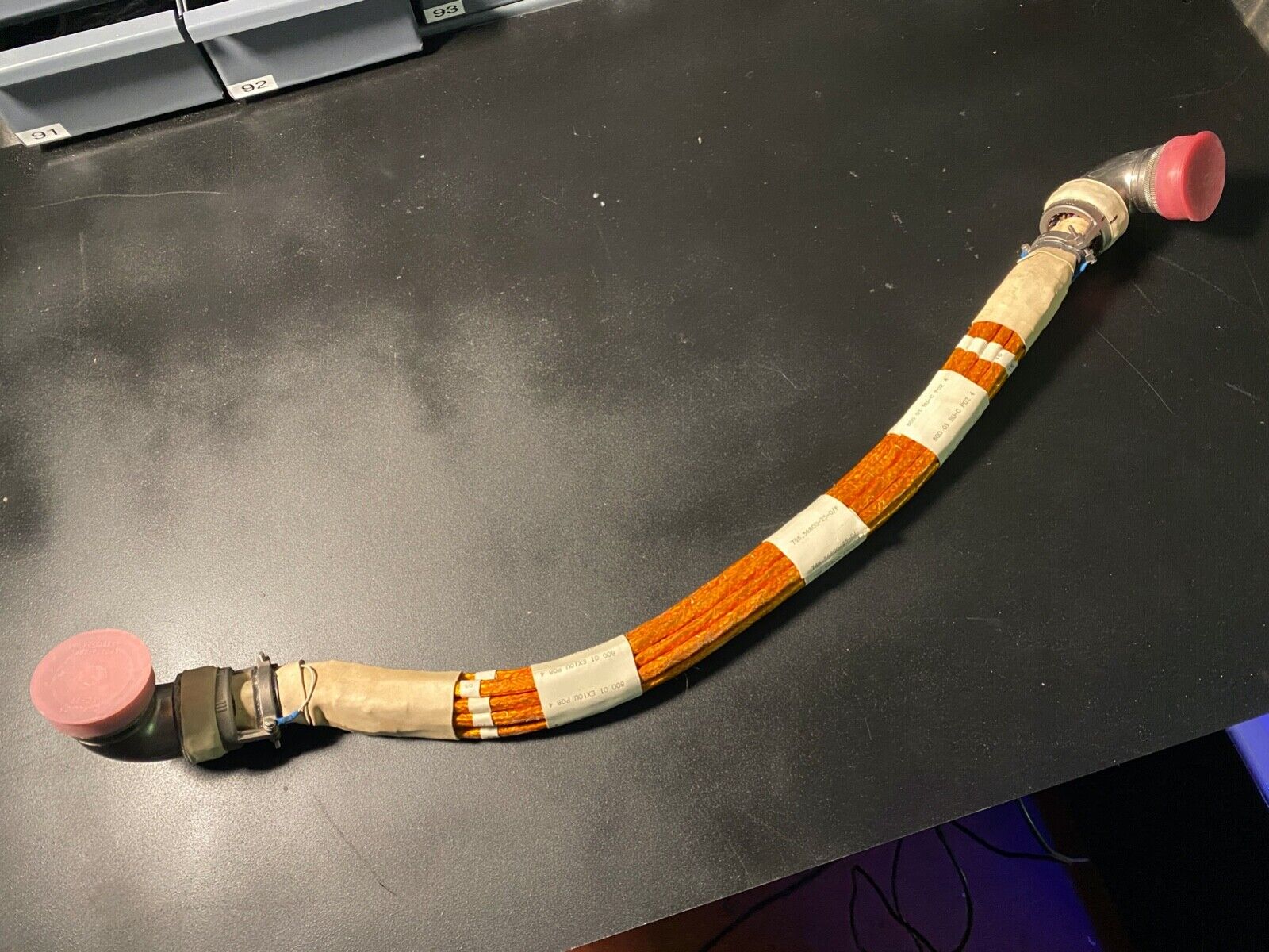 Flown Spacelab/NASA Shuttle Cable Harness