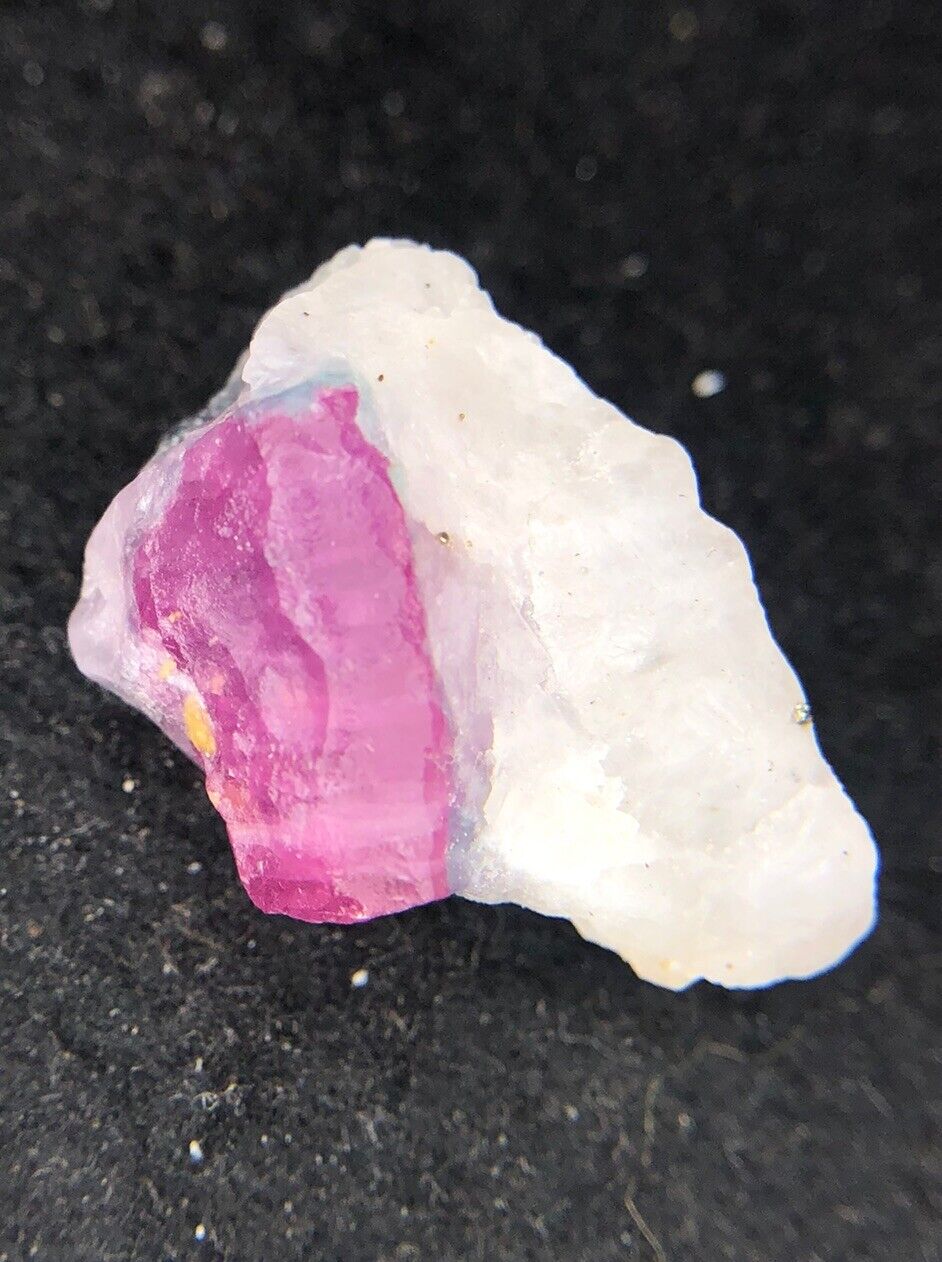 19 Carat Natural Ruby Crystals & Facet Rough From Jegdalek, Afghanistan