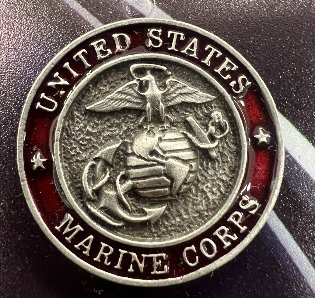BRAND NEW Lapel Pin USMC United States Marine Corps Mini Emblem Enamel 1\