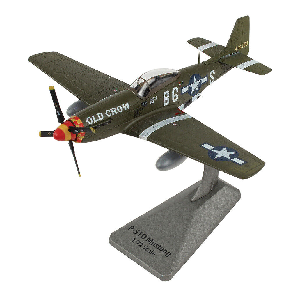 P-51D Mustang 1/72 Die Cast Model - Bud Anderson