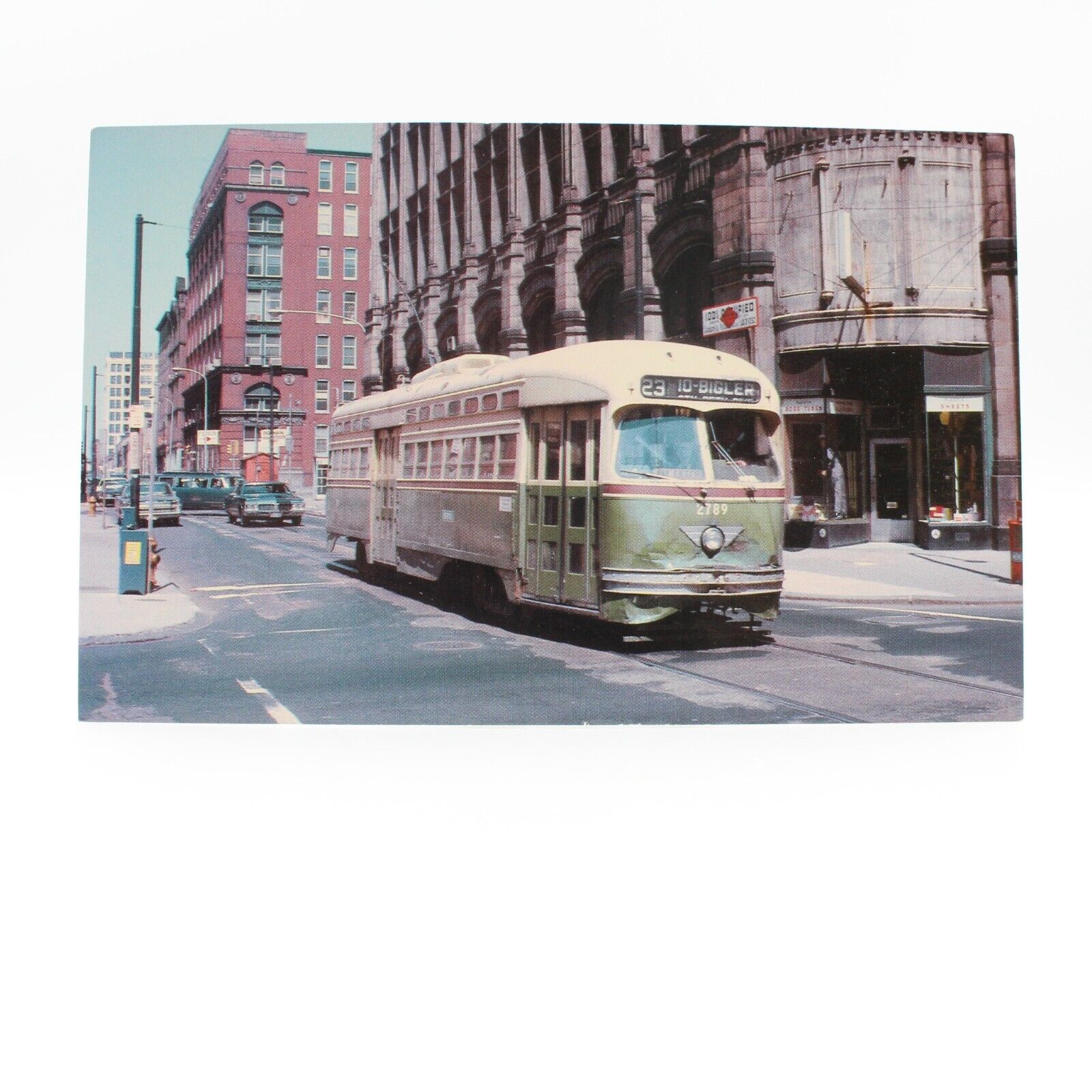 Septa PCC Trolley  No 2789 Philadelphia PA 1970  Route 23