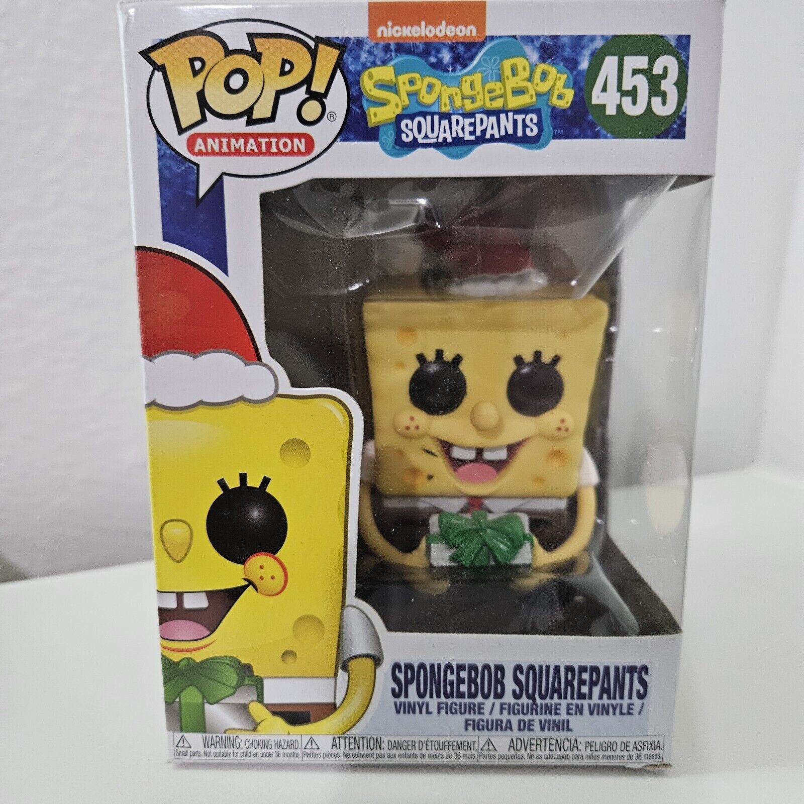Funko Pop Vinyl: Nickelodeon - Spongebob Squarepants (Santa Hat w/ Candy...