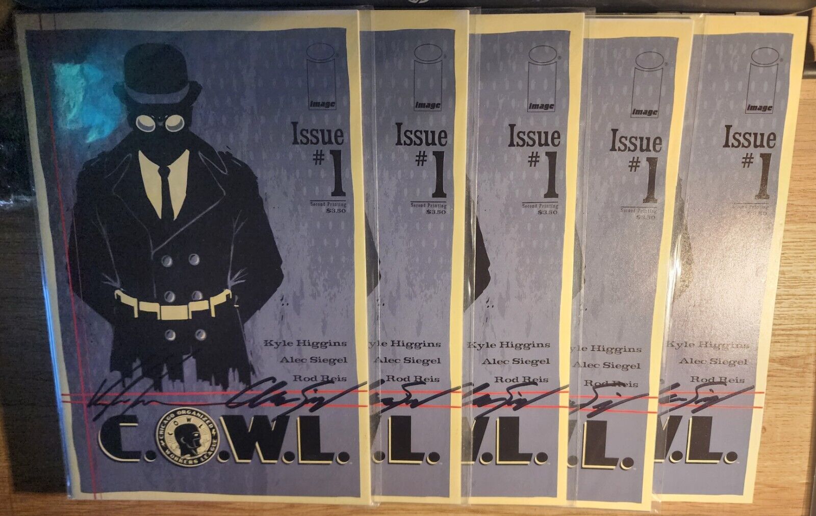 Cowl 1  Signed Dealer Lot Image Comics