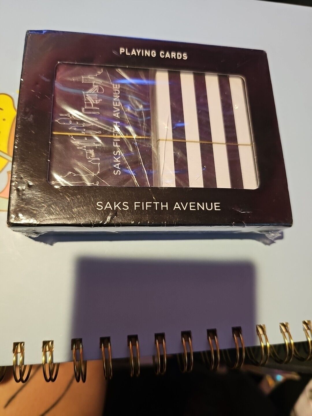 Saks Fifth Avenue Vintage Playing Cards -2 Decks - NISP