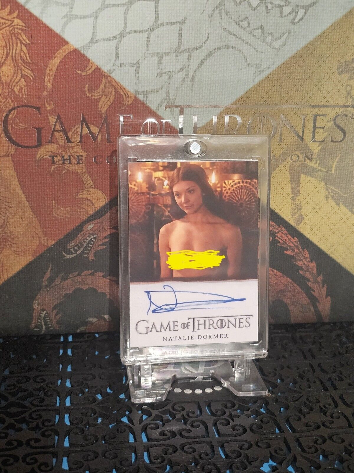 Game Of Thrones GOT Natalie D. As Margaery Tyrrell Nude Facsimile Auto