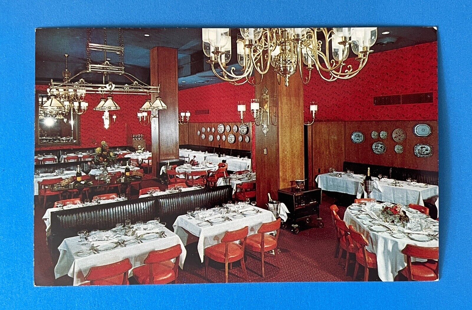 Paul Young\'s Restaurant Washington DC Vintage Postcard