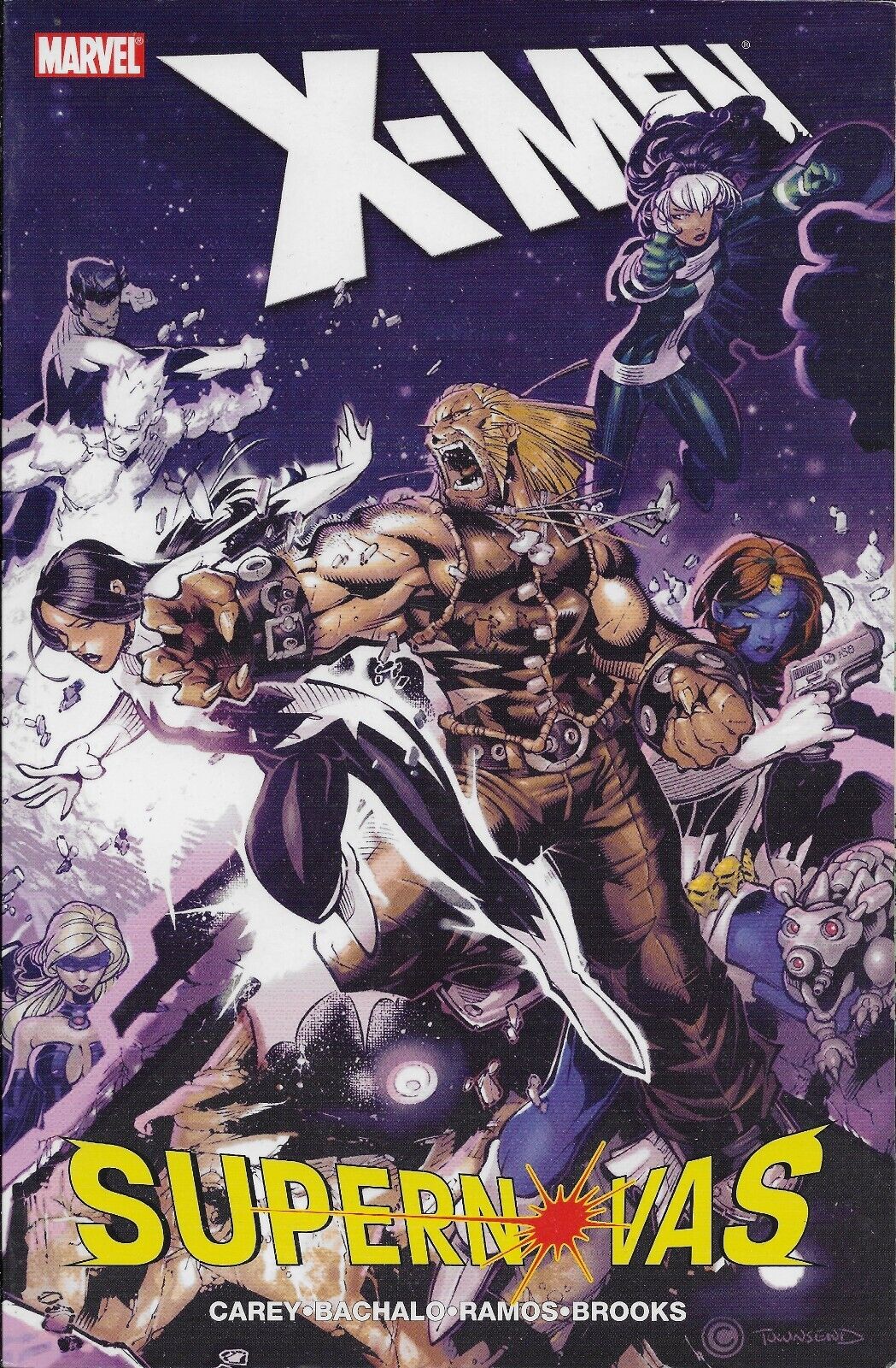X-Men: Supernovas (2008, Marvel) Marvel Graphic Novel by Mike Carey, TPB