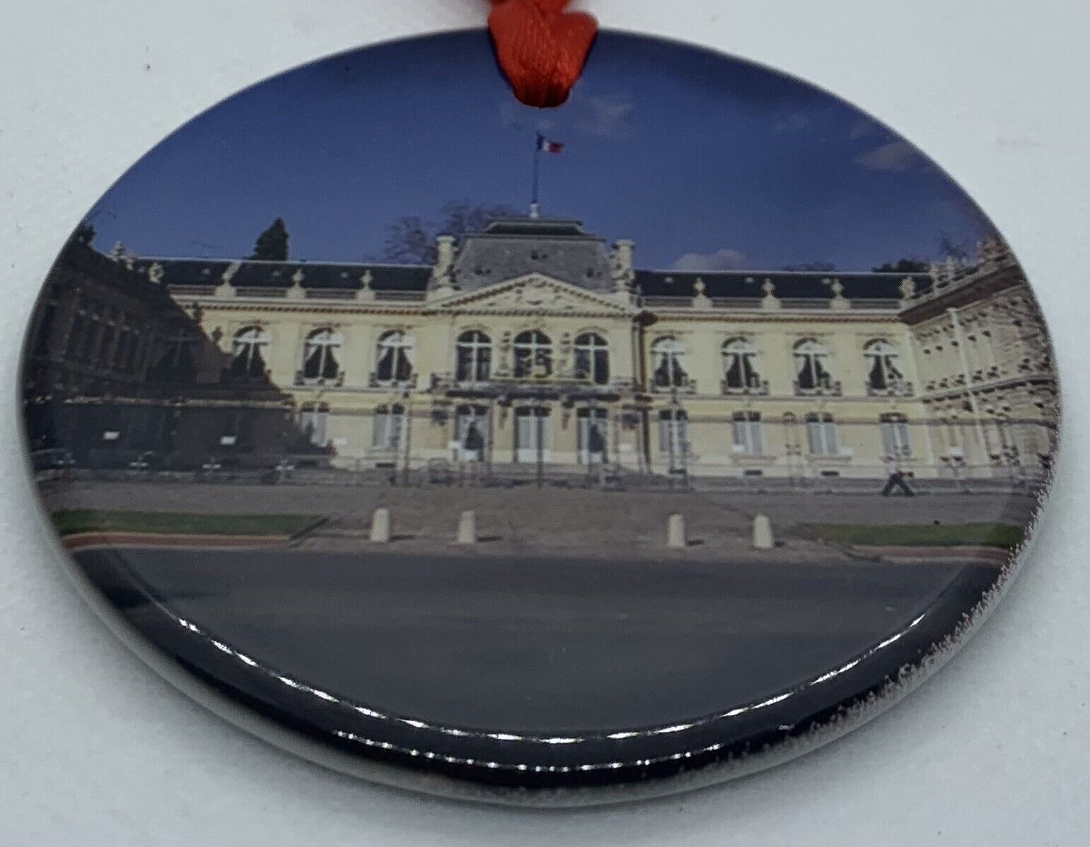 Prefecture Of Yvelines Versailles France Christmas Ornament Souvenir Porcelain