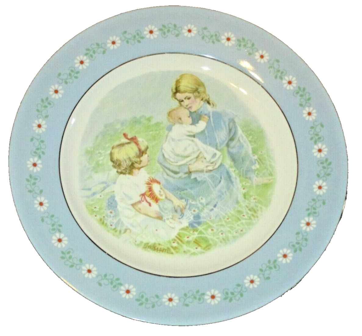 AVON Mother's Day Collector Plate (1974) TENDERNESS