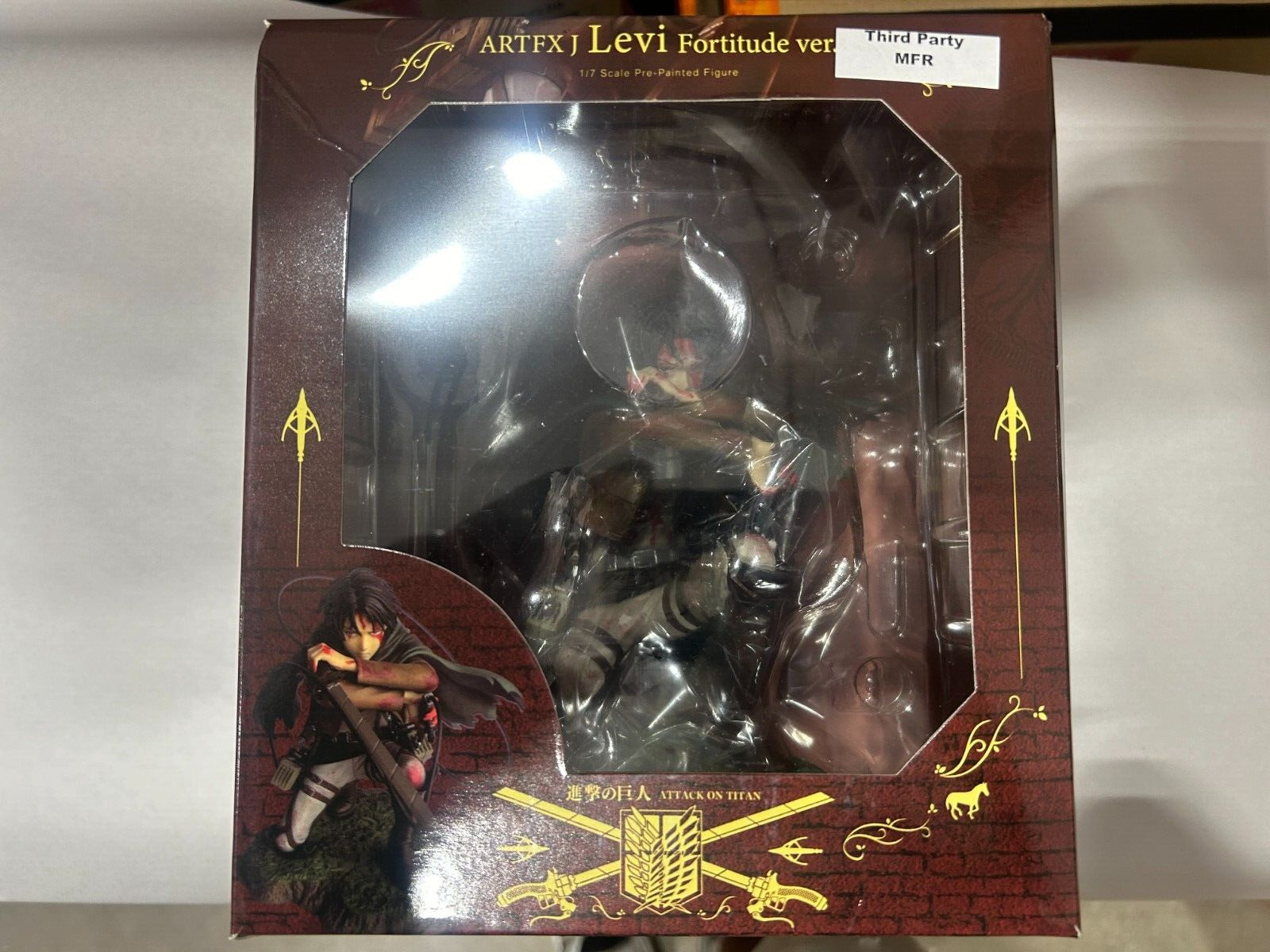 ARTFX ATTACK ON TITAN Levi Fortitude Version 1/7 Pre-Painted Figure Third Party