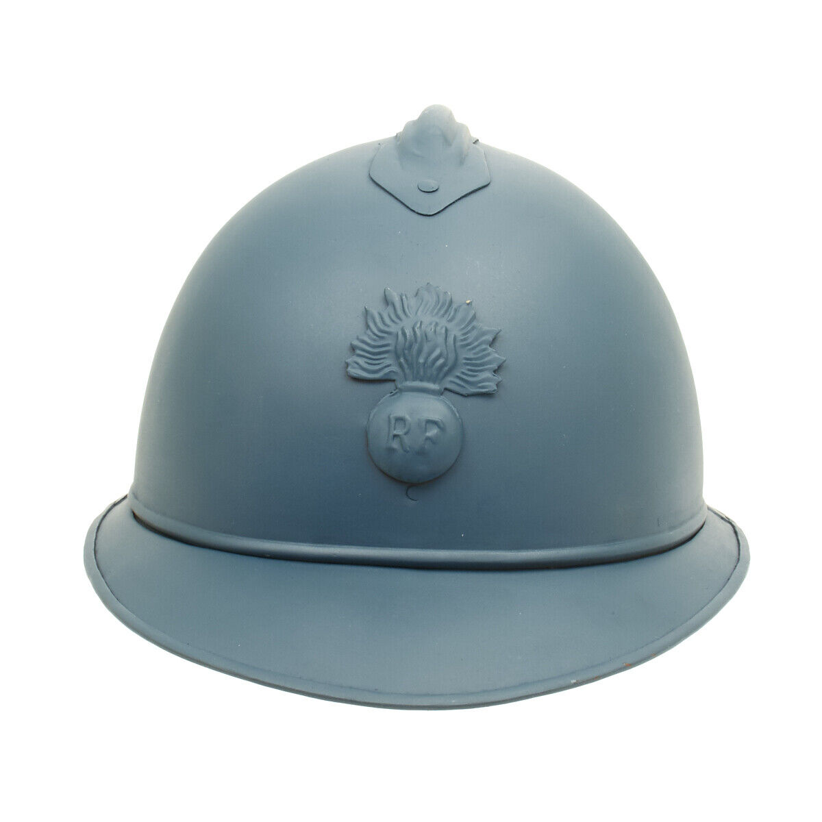 French WWI M15 Adrian Steel Helmet- Horizon Blue