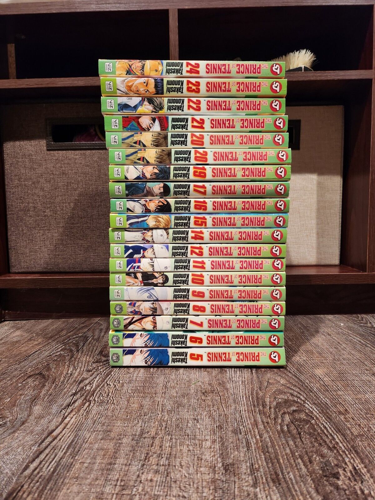 Prince of Tennis English Manga Volumes 5-12 14-17 and 19-24 