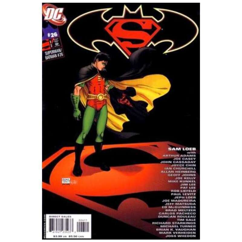 Superman/Batman #26 Robin cover in Near Mint condition. DC comics [m|