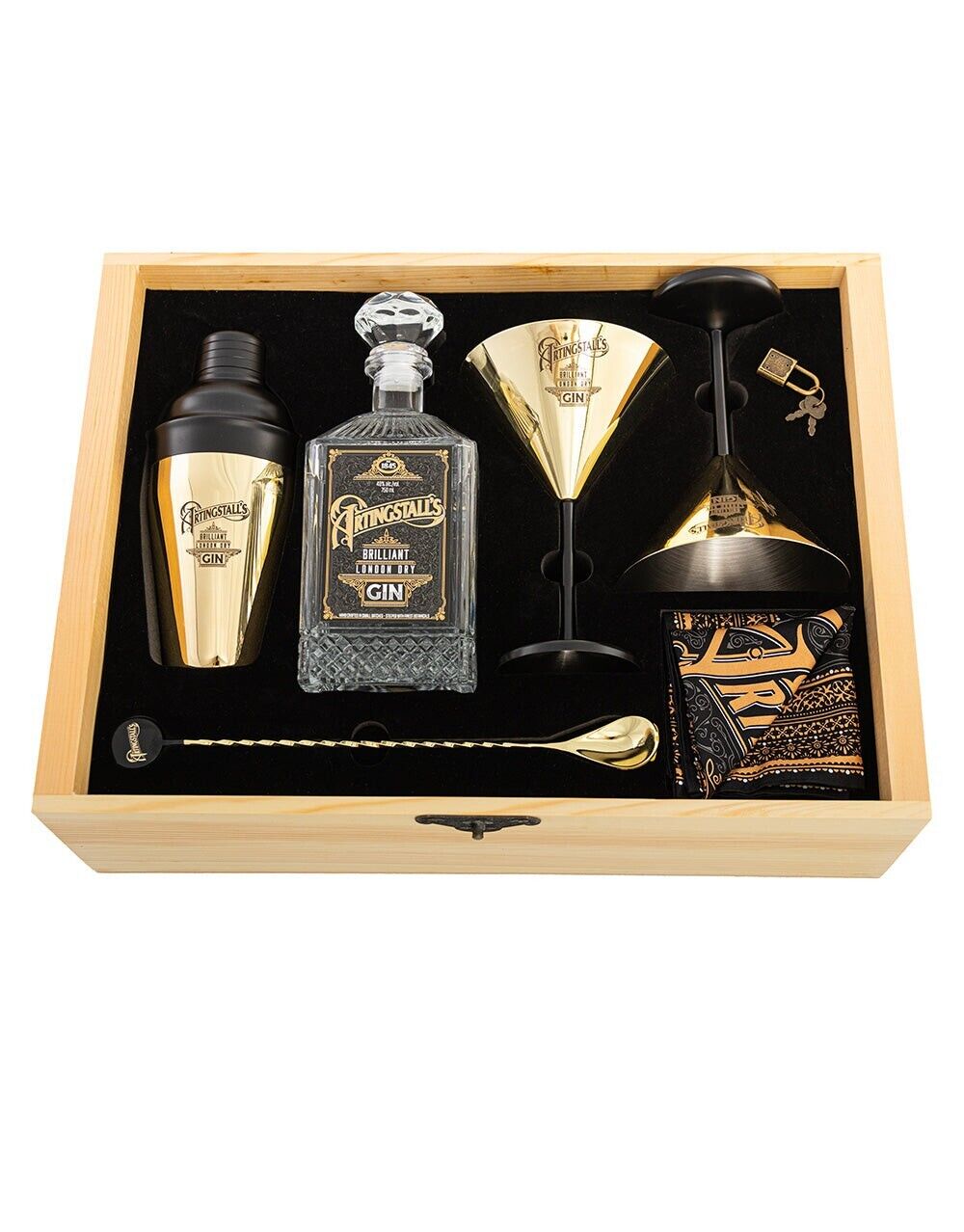 Artingstall\'s Gin Box Gift Set Without The Gin Bottle New 