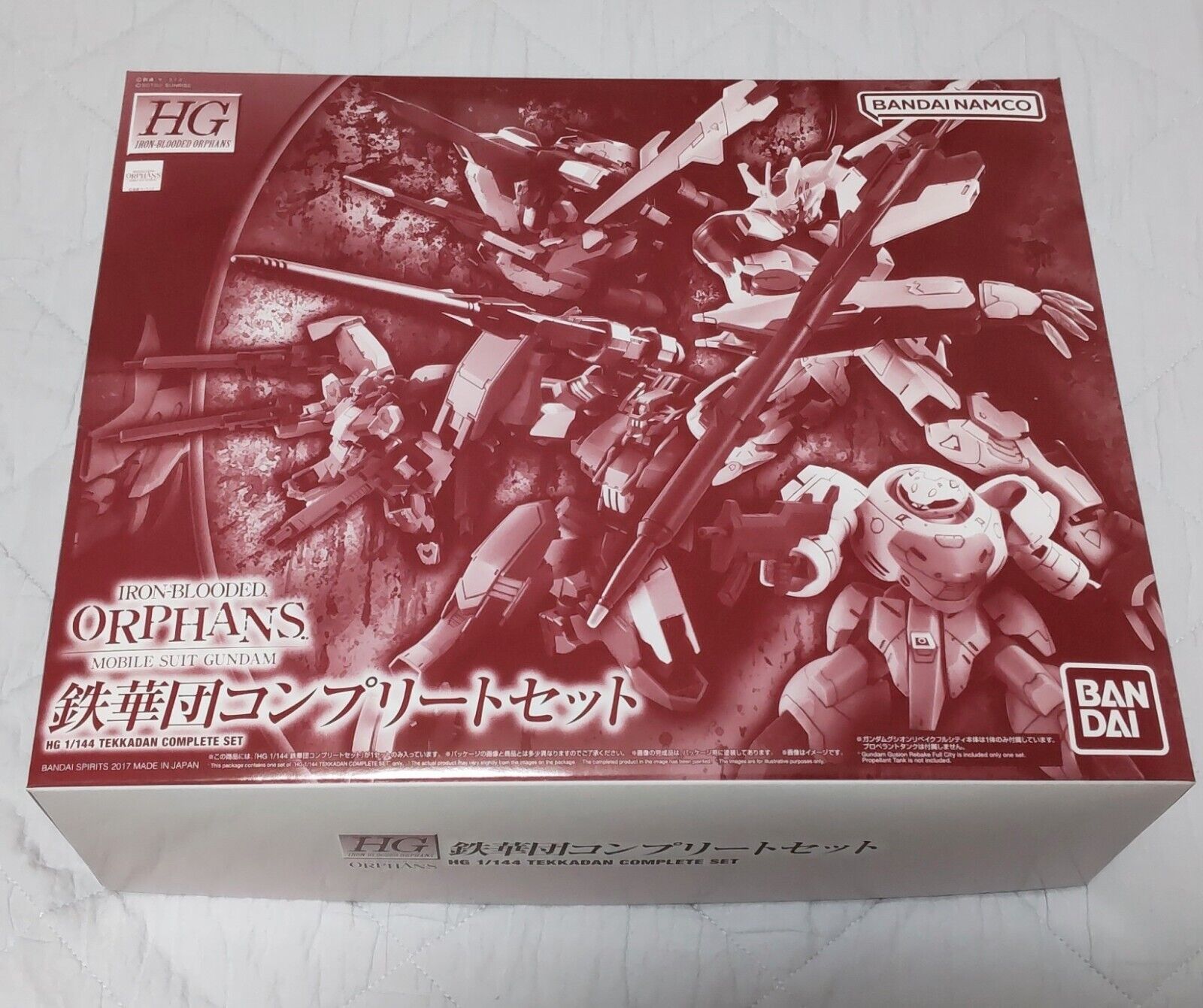 Premium Bandai HG 1/144 Gundam Iron-Blooded Orphans TEKKADAN Complete Set Japan