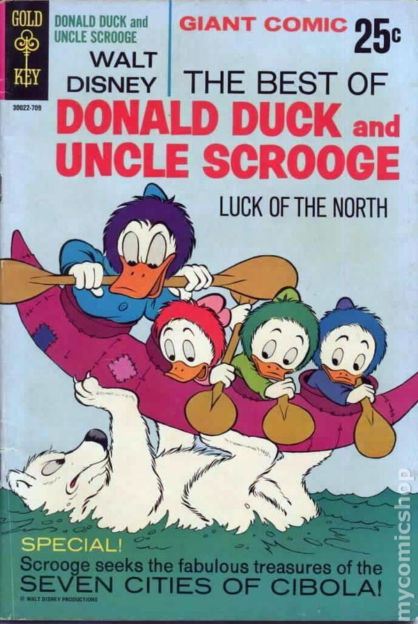 Best of Donald Duck and Uncle Scrooge #2 VG- 3.5 1967 Stock Image Low Grade
