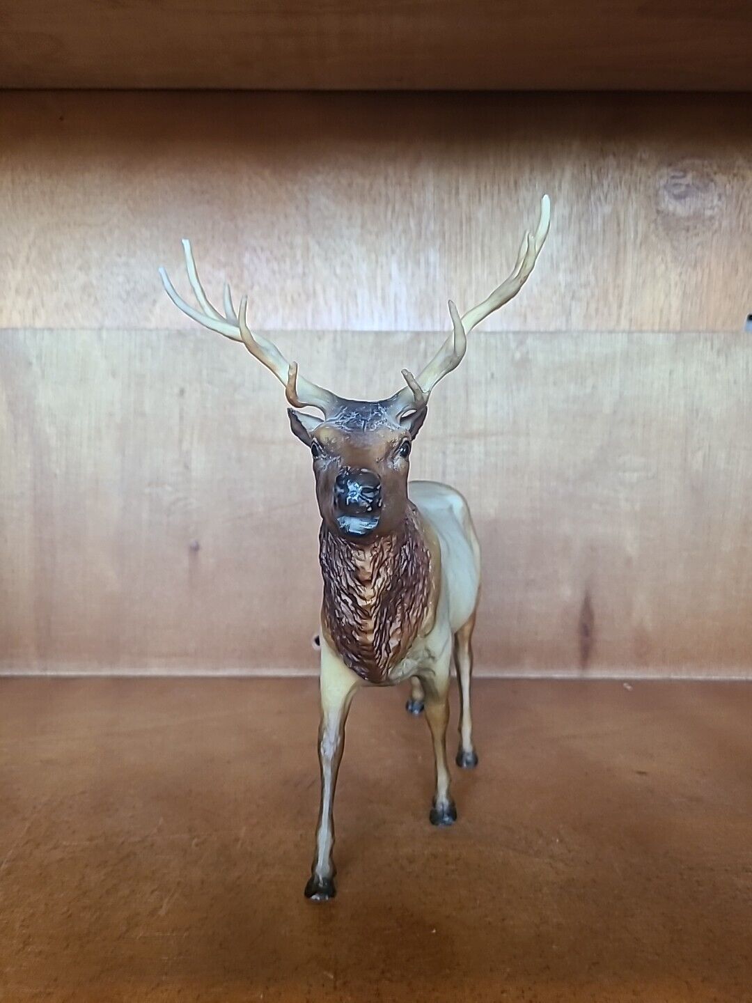 Vintage Breyer Mounding Roosevelt Bull Elk #77 1960\'s Collectible Figure 