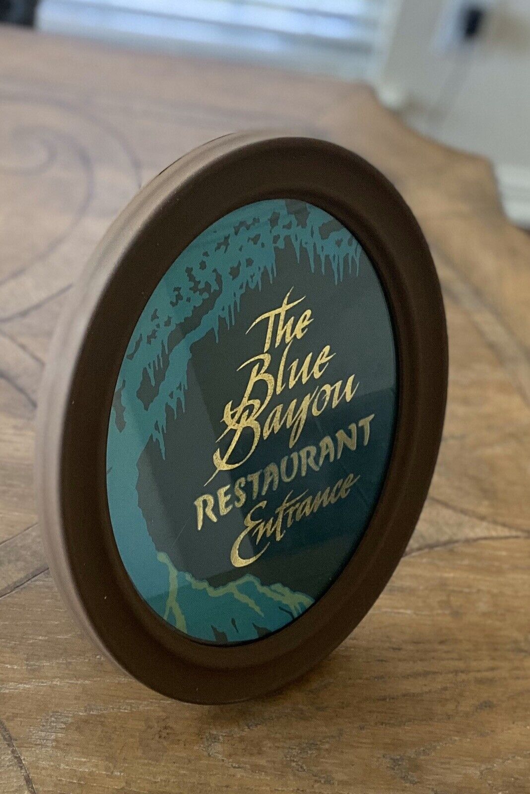 Blue Bayou restaurant sign Prop Disneyland Haunted Mansion Pirates Caribbean