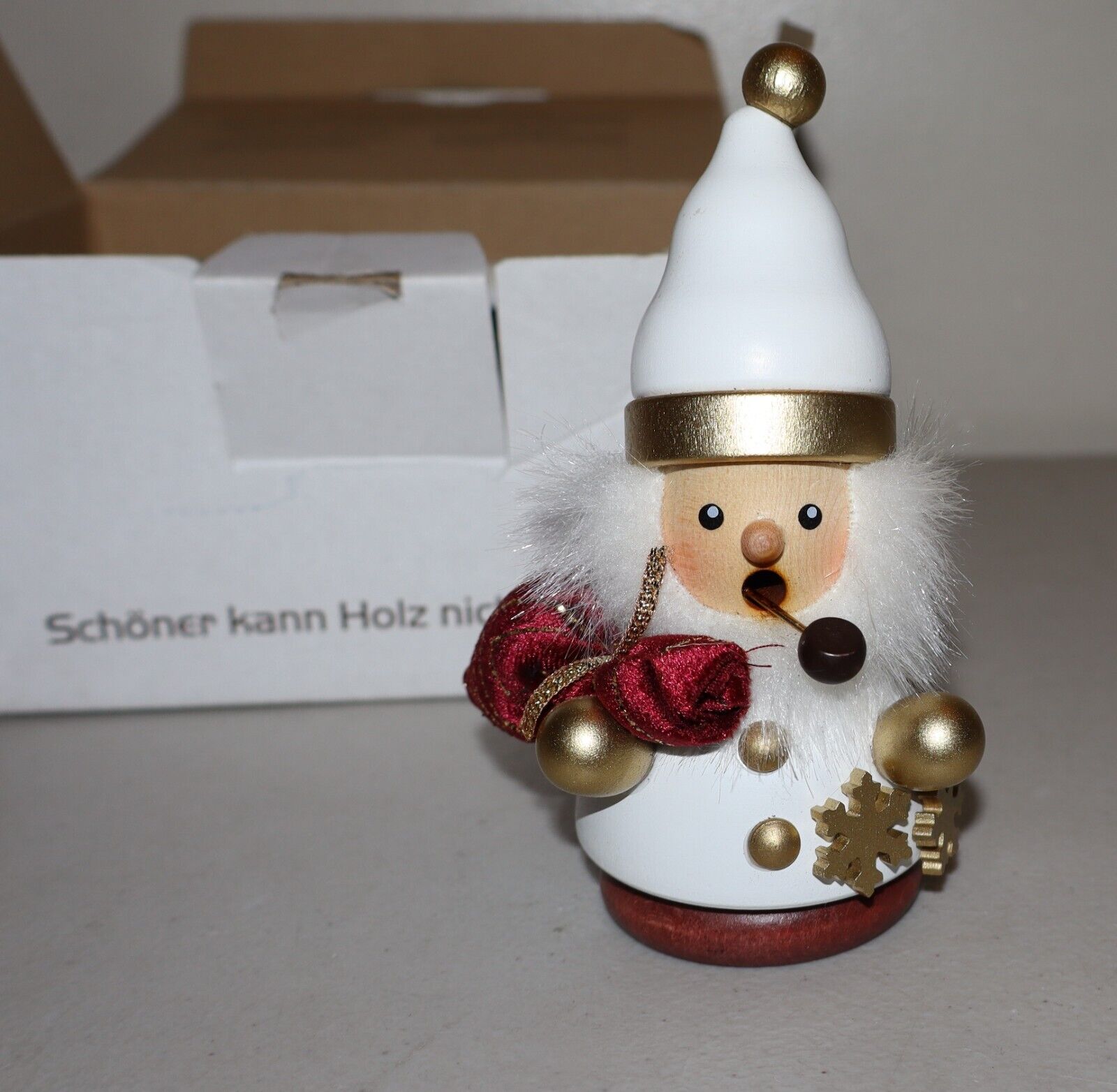 Christian Ulbricht Natural Santa Smoker Handcrafted in Germany