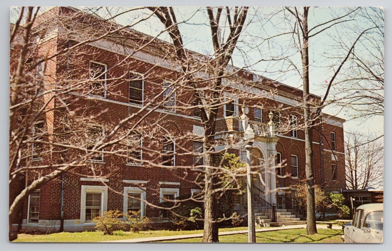 Postcard Kent General Hospital Dover Delaware DE