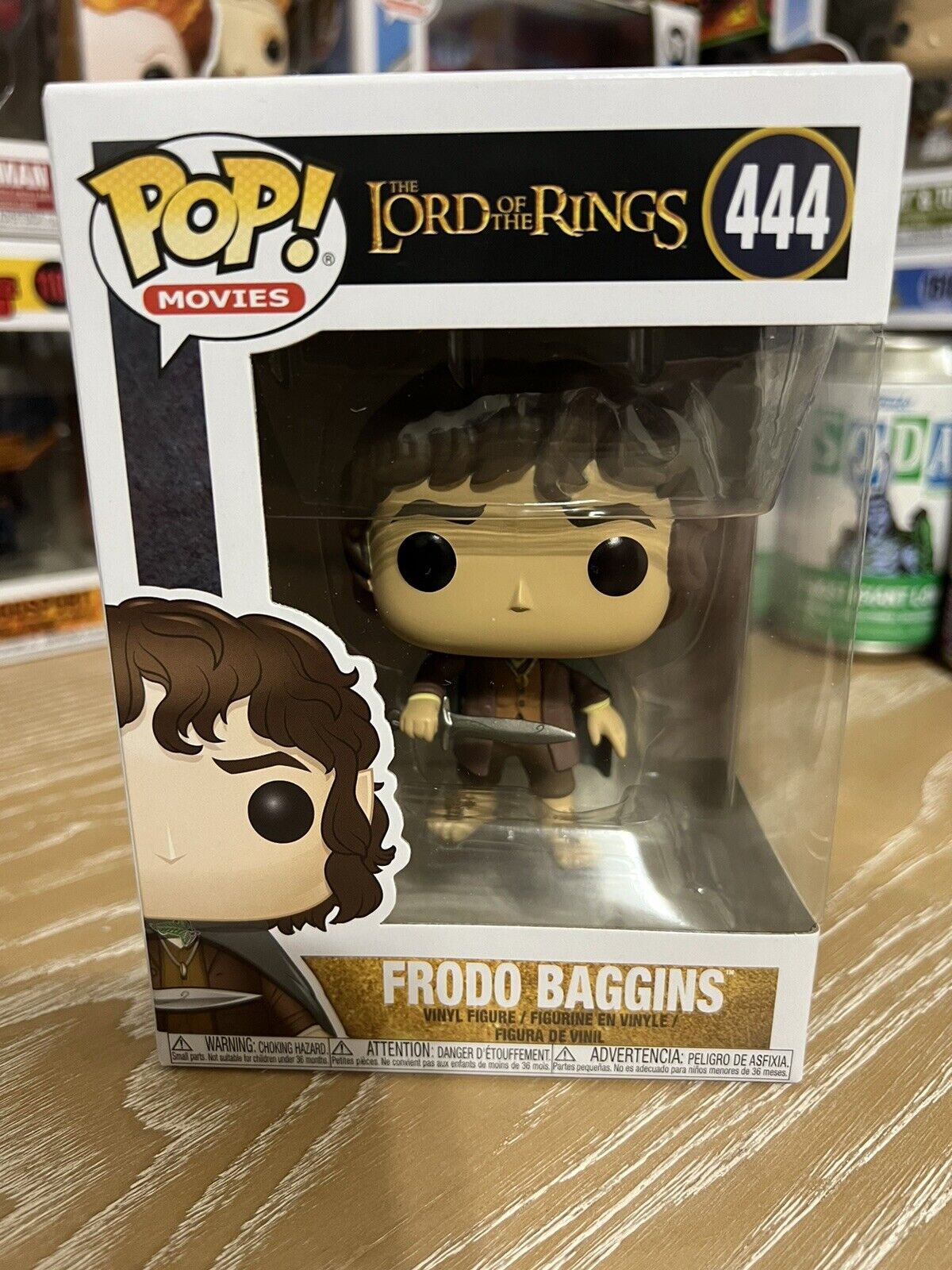 Funko Pop Vinyl: The Lord of the Rings - Frodo Baggins #444