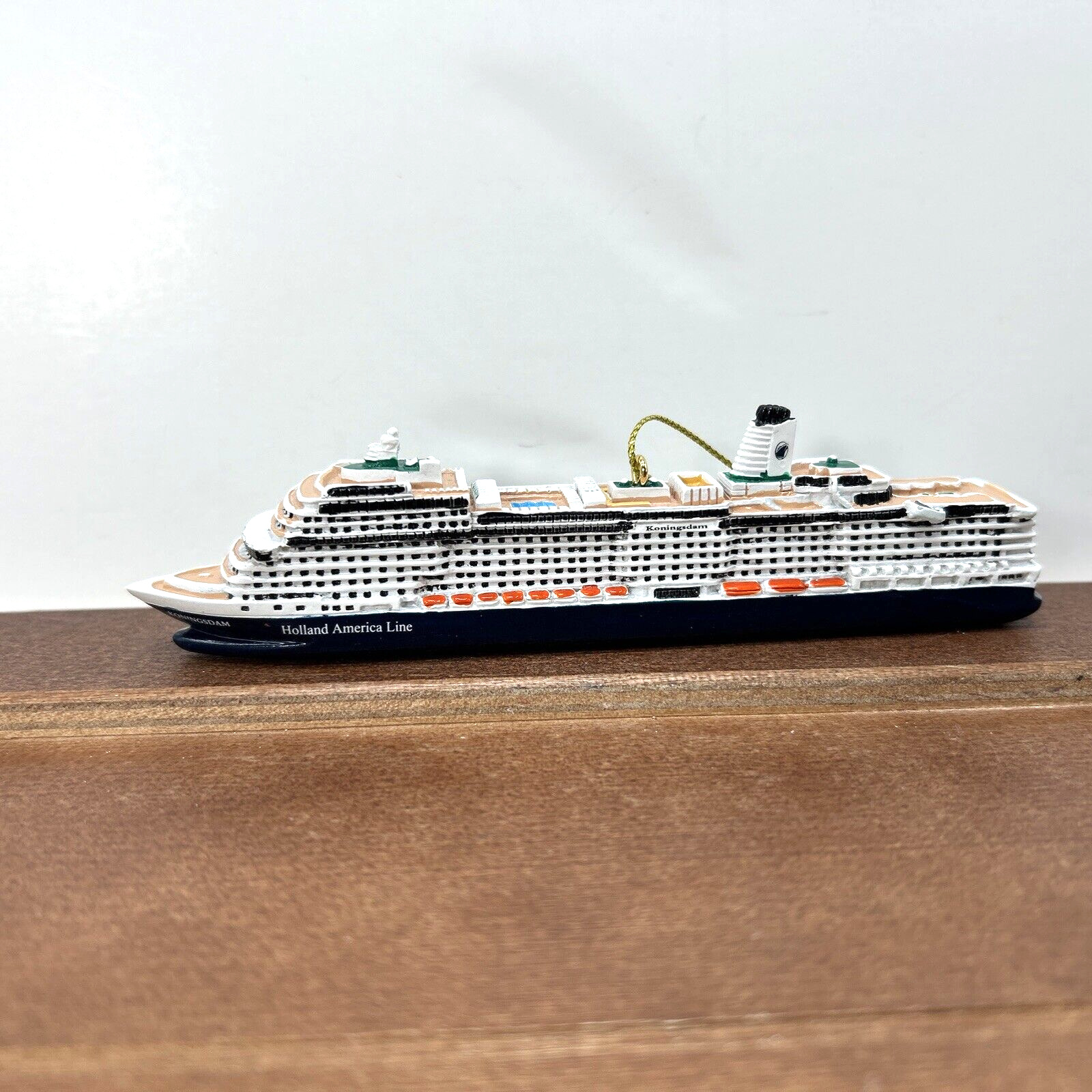 Holland America Line Koningsdam Cruise Ship Christmas Ornament