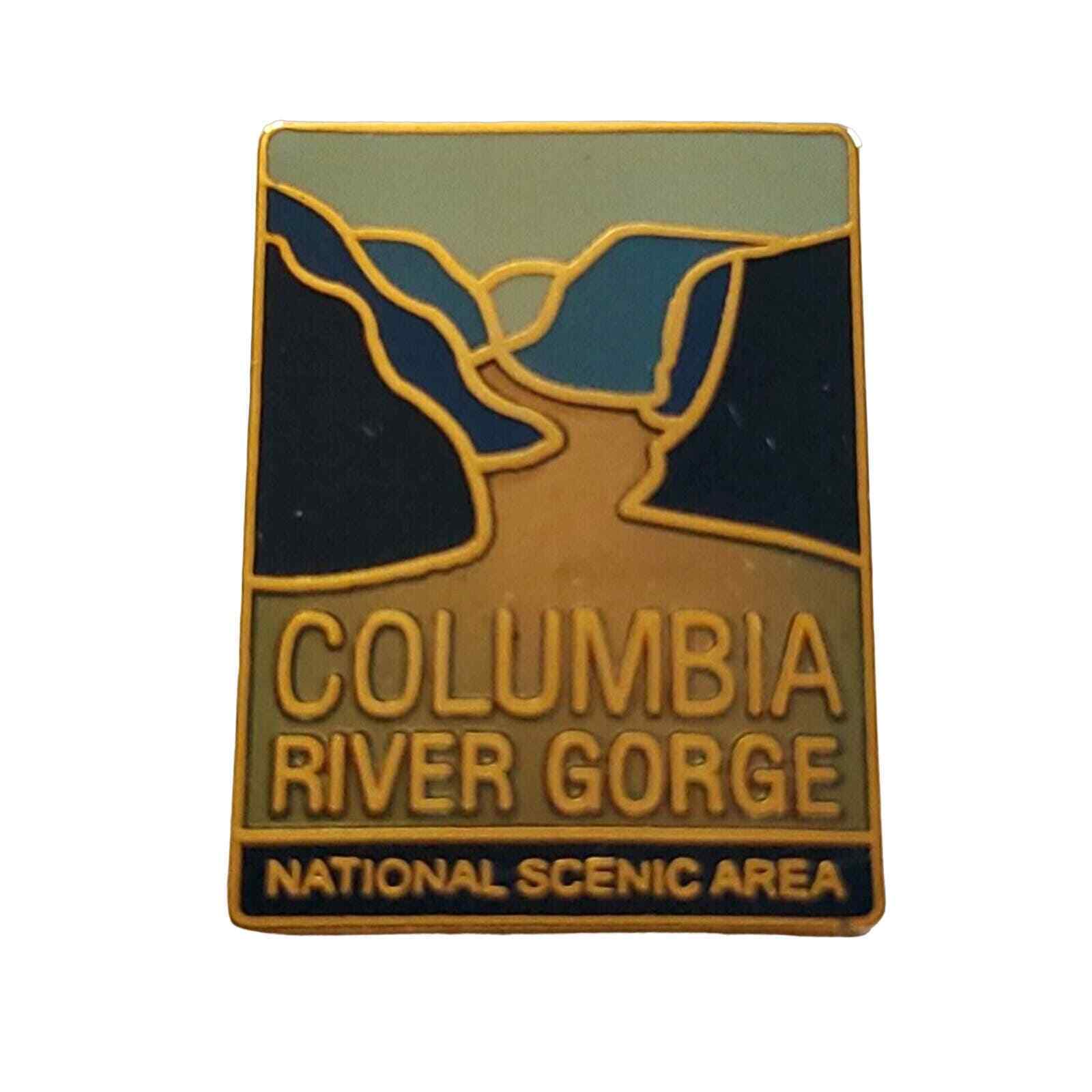 Columbia River Gorge Oregon Lapel Pin Souvenir Travel National Scenic Area