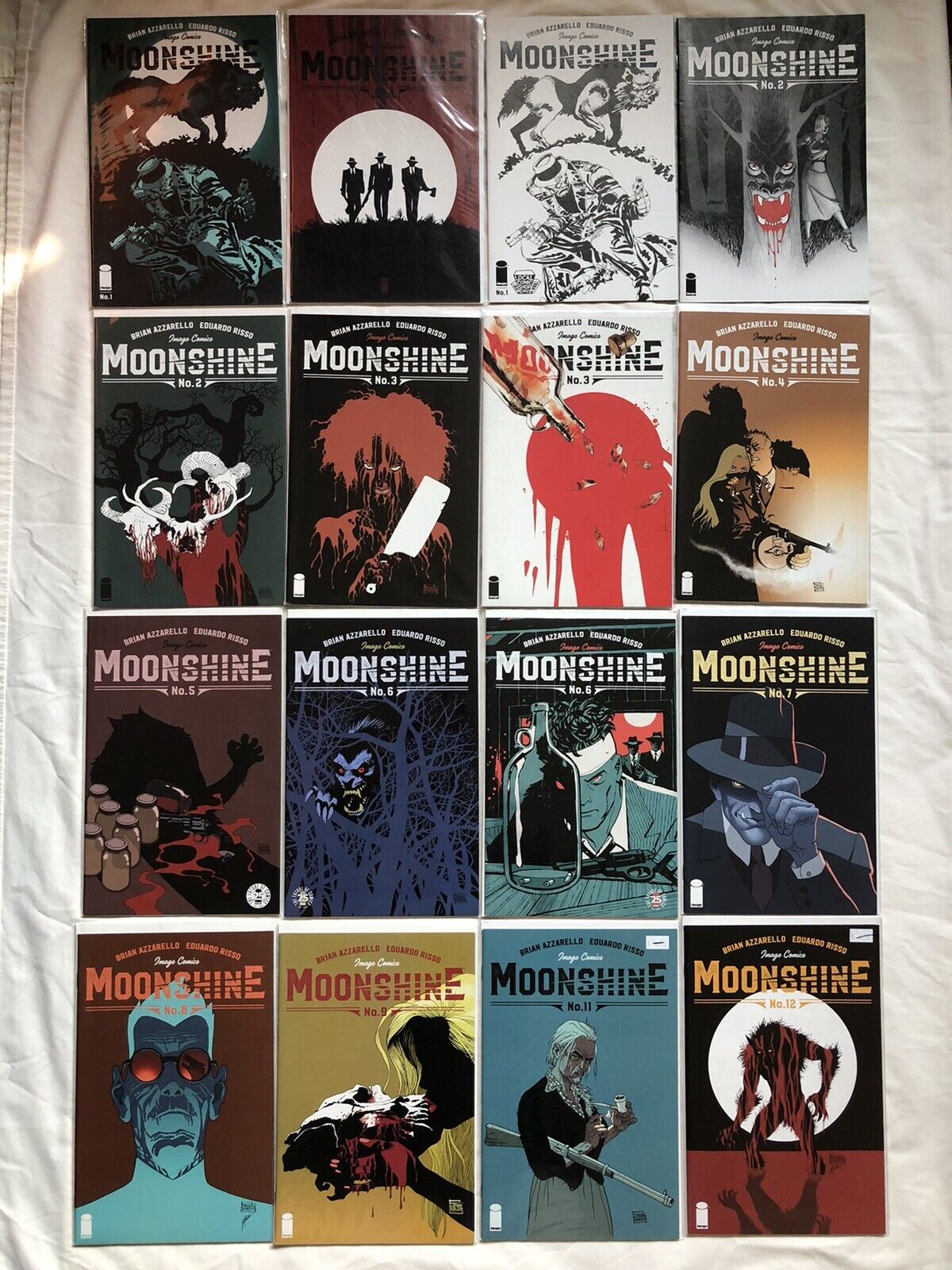 MOONSHINE #1 - #9, 10, 11, 12, 13 (w/ Variants) - TWENTY-TWO (22) ISSUE LOT