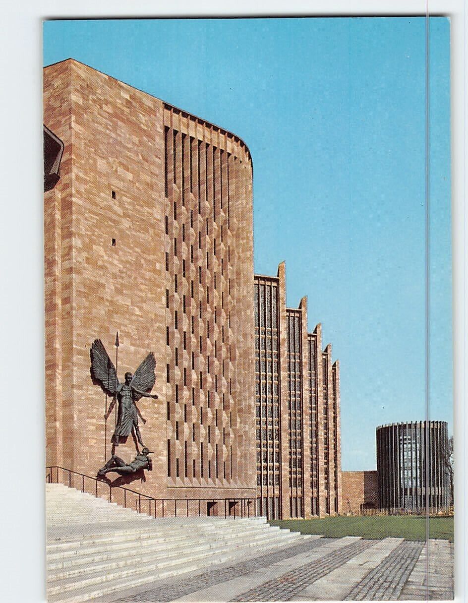 Postcard The south side Coventry Cathedral Coventry England
