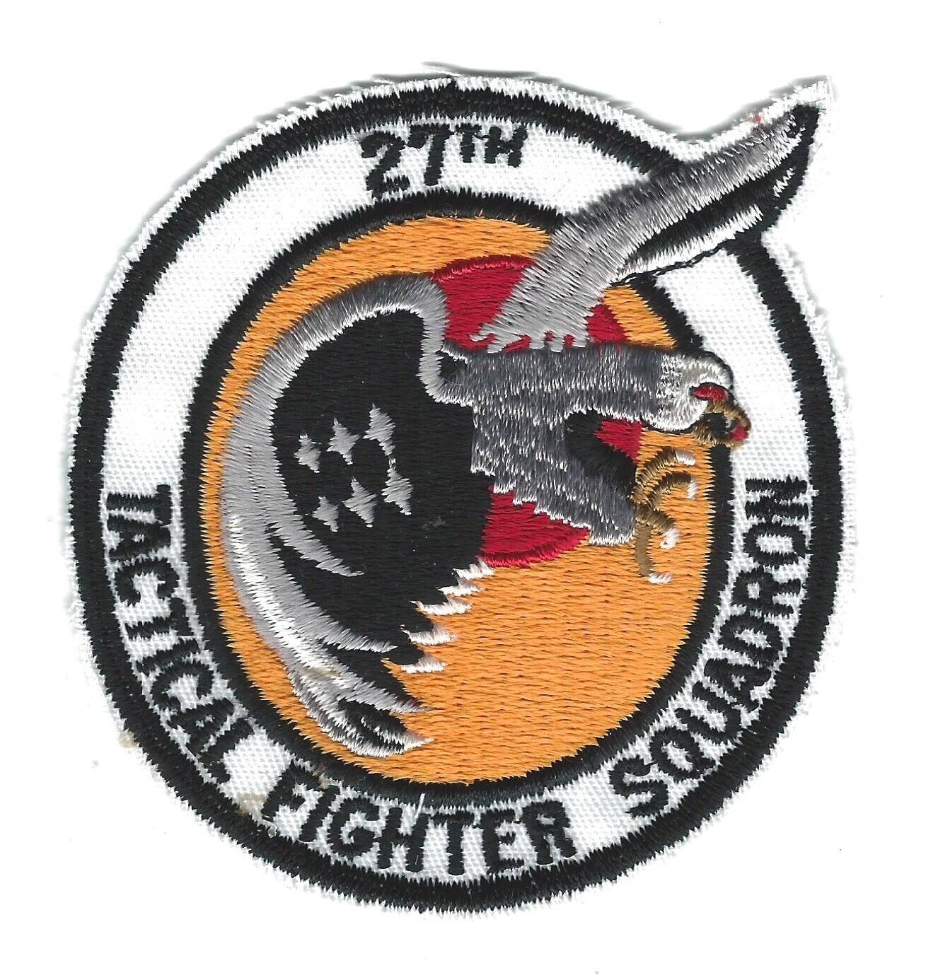 70\'s-80\'s 27th TAC FIGHTER SQUADRON patch