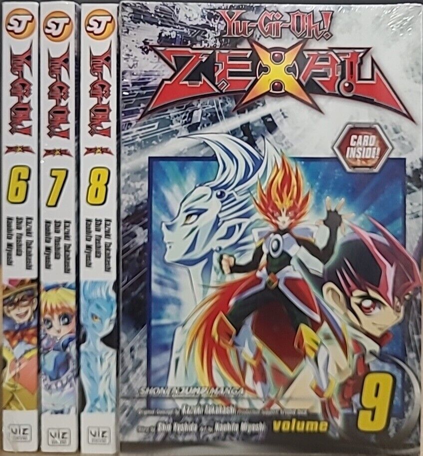 Yu-Gi-Oh Yugioh ZEXAL Manga Vol 3-9 English Graphic Novels NEW Viz Media 