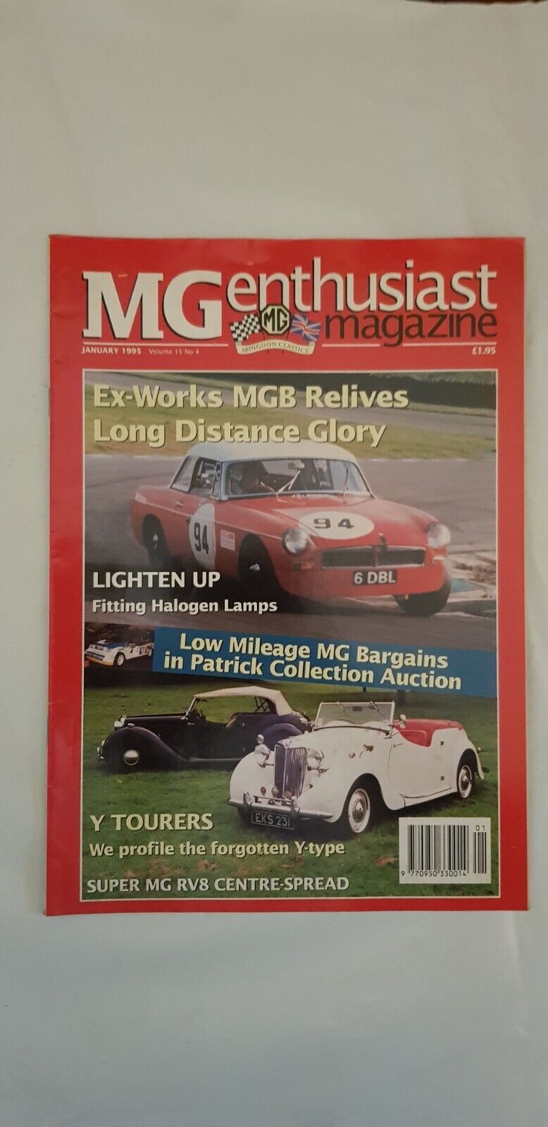 MG Enthusiast Magazine January 1995