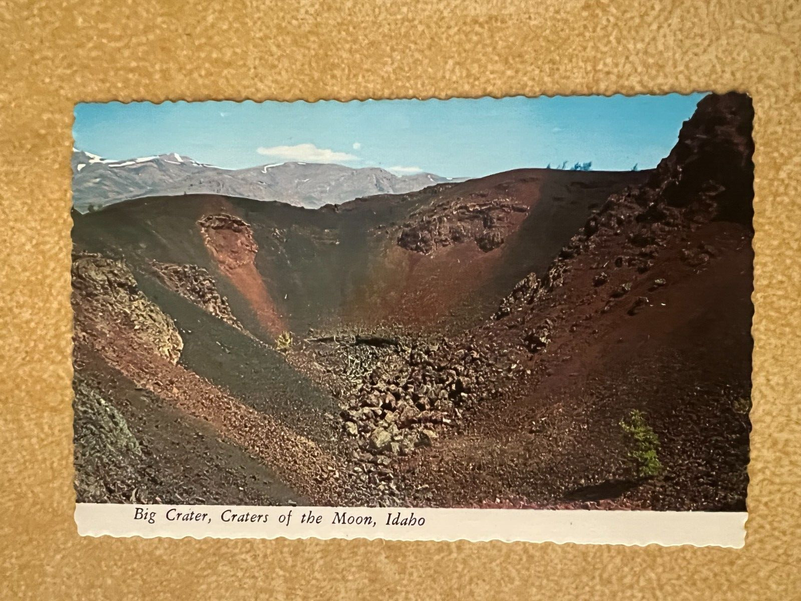 Postcards ~ Big Crater ~ Crater of the Moon ~ Idaho ~ UNMAILED