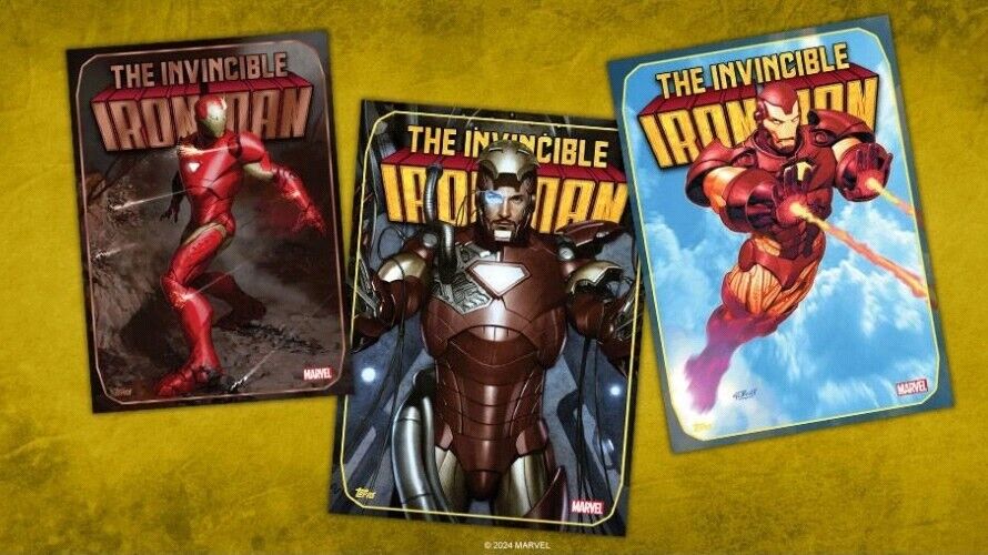 Topps Marvel Collect The Invincible Iron Man Series 2 Full Set 