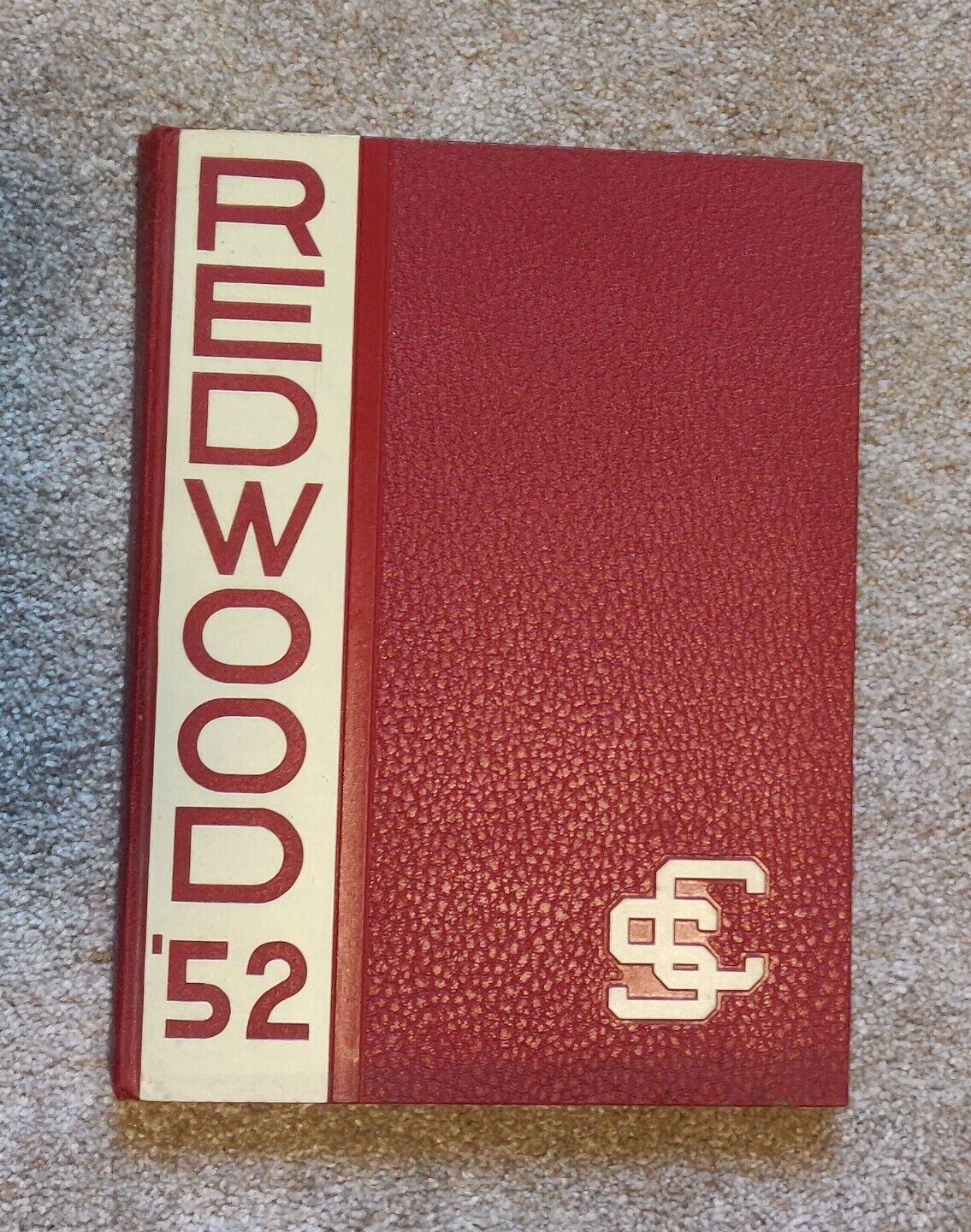 1952 University of Santa Clara Yearbook The Redwood SC