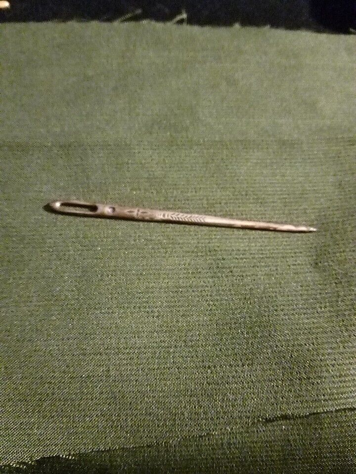 Vintage Victorian Sterling Sewing Needle