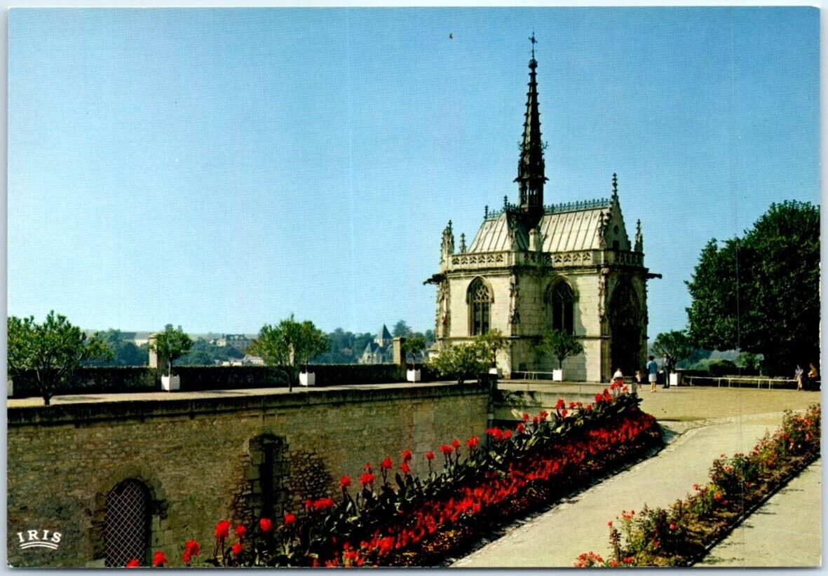 Postcard - The Saint-Hubert Chapel in the grounds of the Château - France
