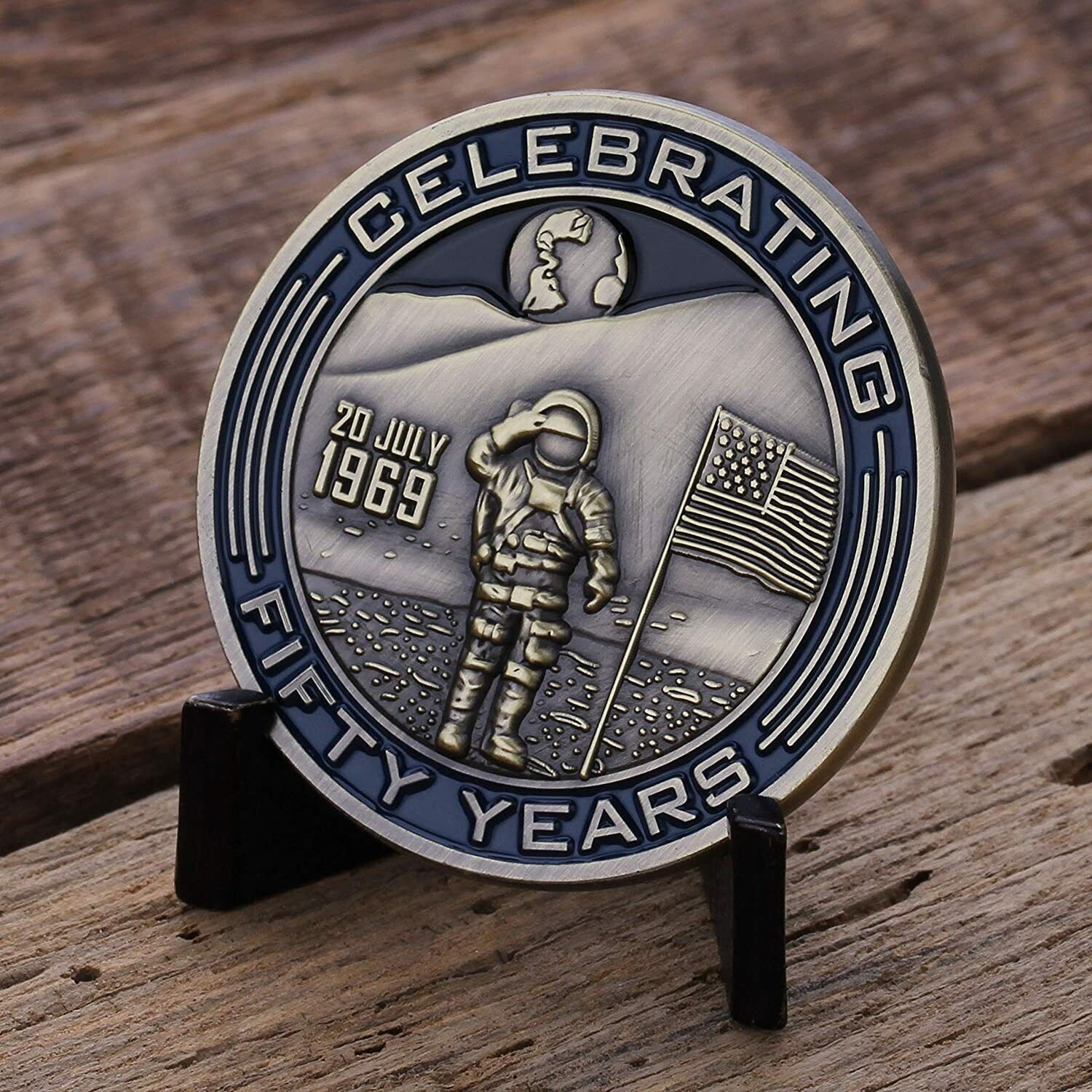 Apollo 11 50th Anniversary NASA Challenge Coin